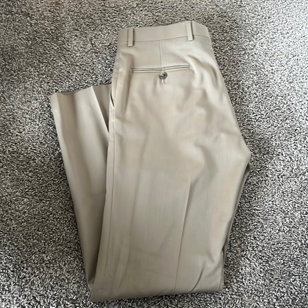 Kenneth Cole Khaki Dress Pant